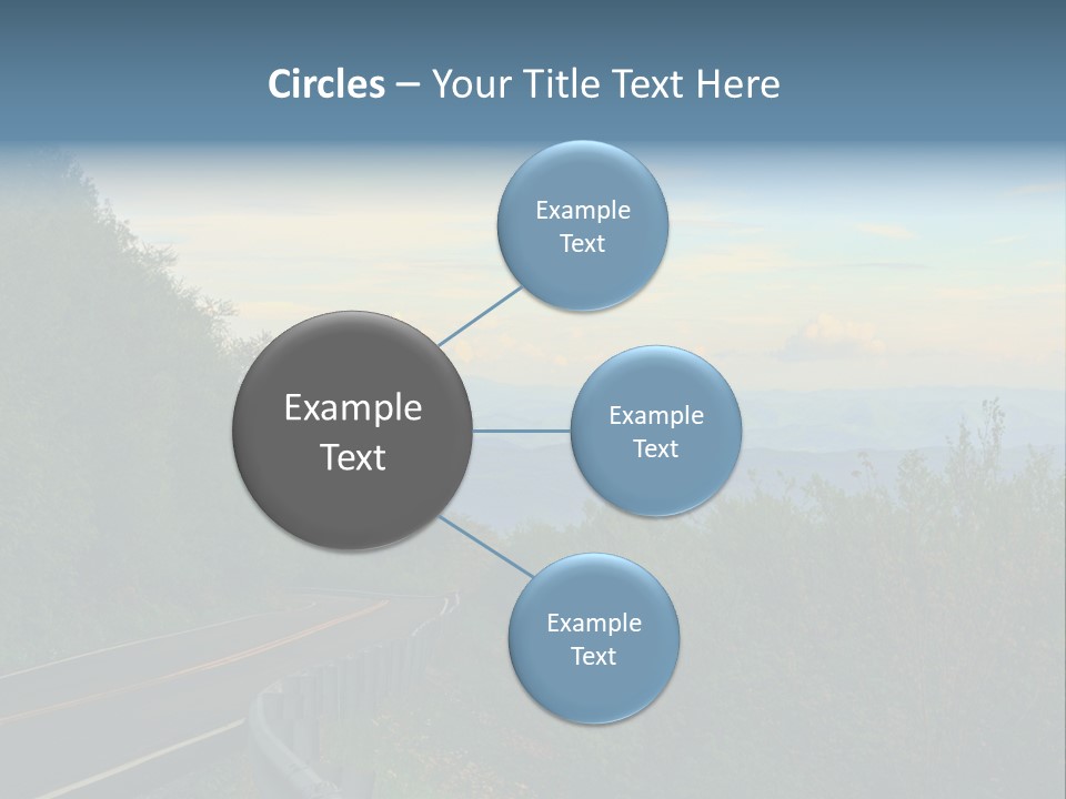 Mountains North Carolina Sky PowerPoint Template
