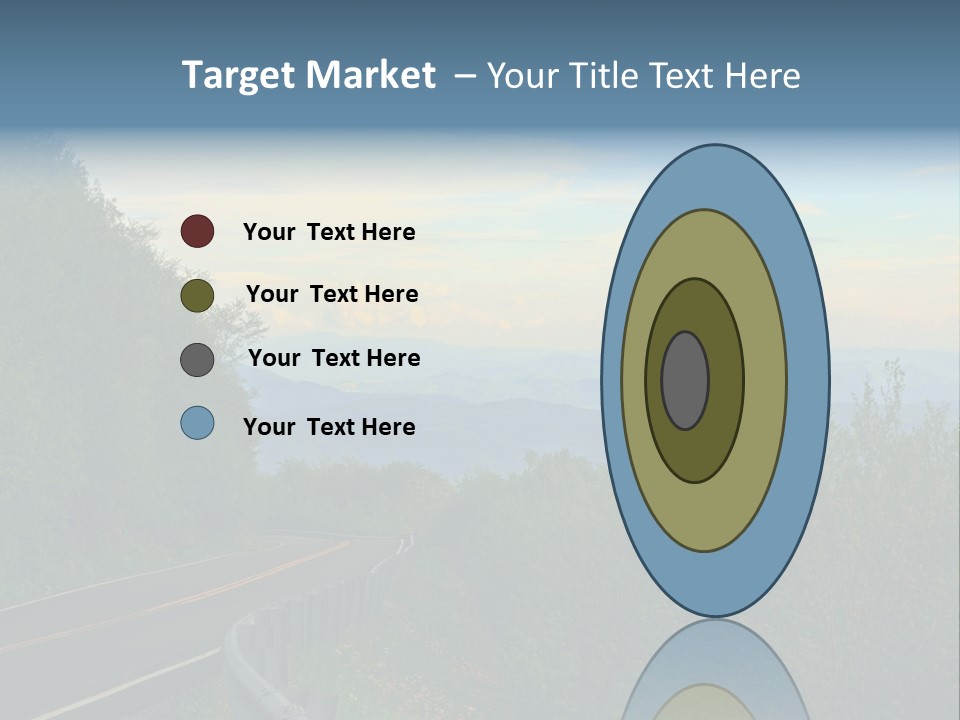 Mountains North Carolina Sky PowerPoint Template