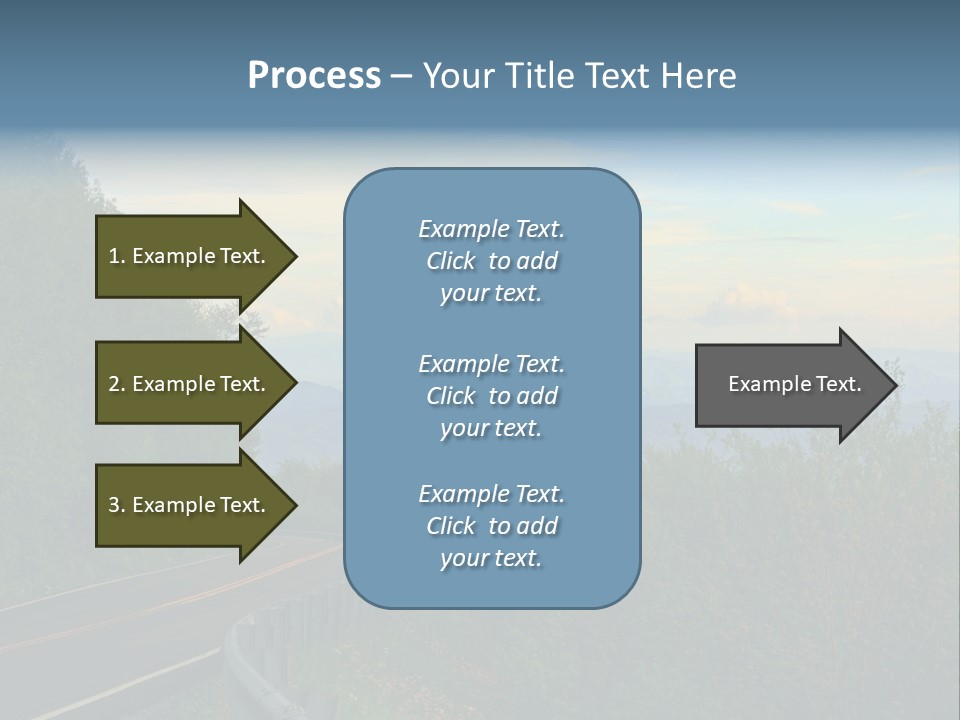 Mountains North Carolina Sky PowerPoint Template