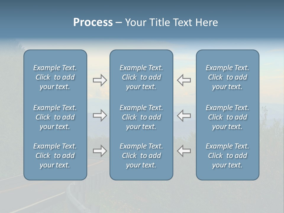 Mountains North Carolina Sky PowerPoint Template
