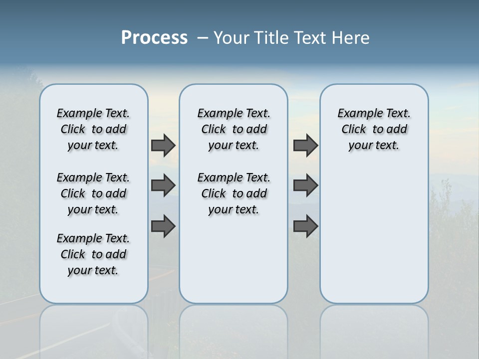 Mountains North Carolina Sky PowerPoint Template