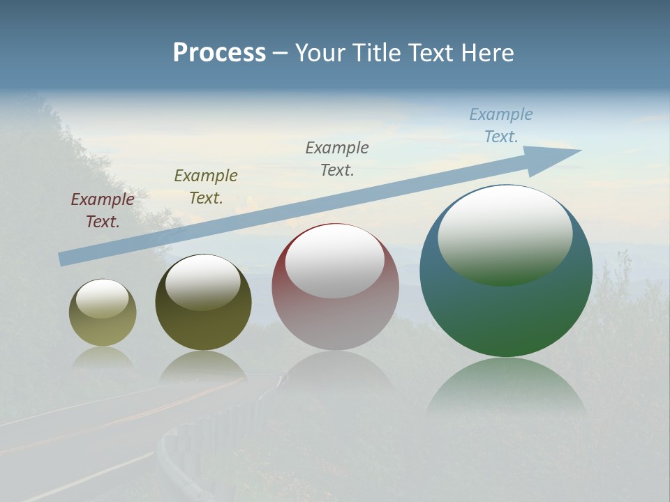 Mountains North Carolina Sky PowerPoint Template