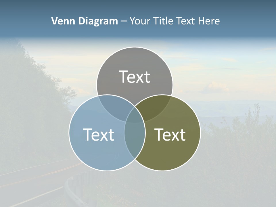 Mountains North Carolina Sky PowerPoint Template