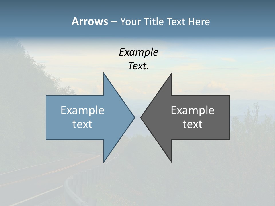 Mountains North Carolina Sky PowerPoint Template