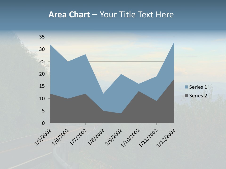 Mountains North Carolina Sky PowerPoint Template