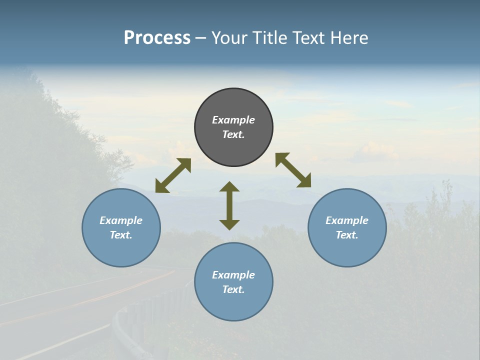 Mountains North Carolina Sky PowerPoint Template