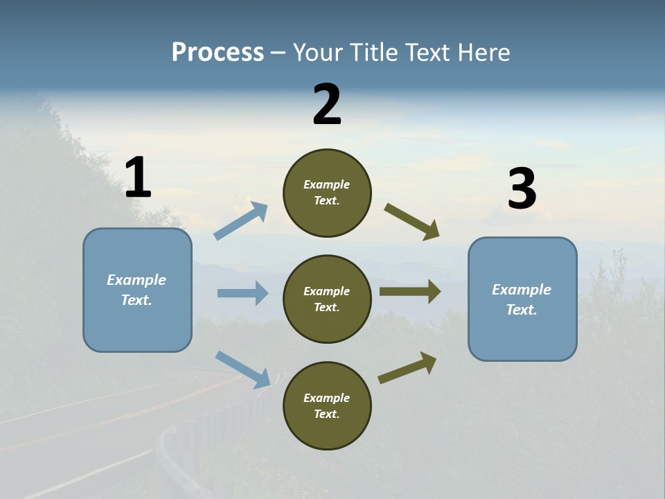 Mountains North Carolina Sky PowerPoint Template