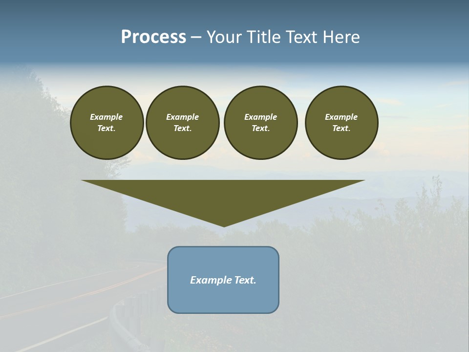 Mountains North Carolina Sky PowerPoint Template
