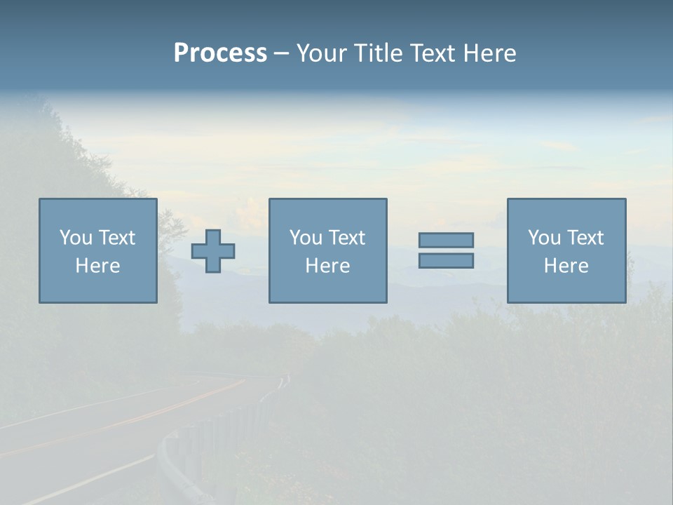 Mountains North Carolina Sky PowerPoint Template