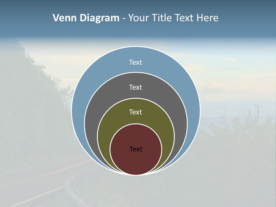 Mountains North Carolina Sky PowerPoint Template