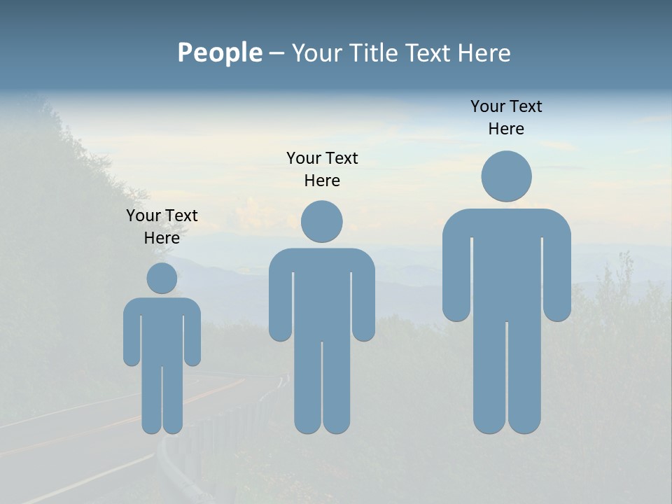 Mountains North Carolina Sky PowerPoint Template