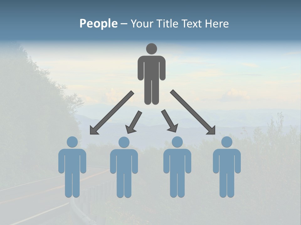 Mountains North Carolina Sky PowerPoint Template