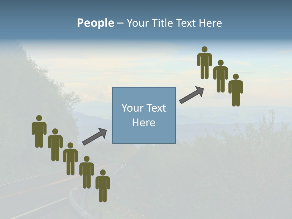 Mountains North Carolina Sky PowerPoint Template