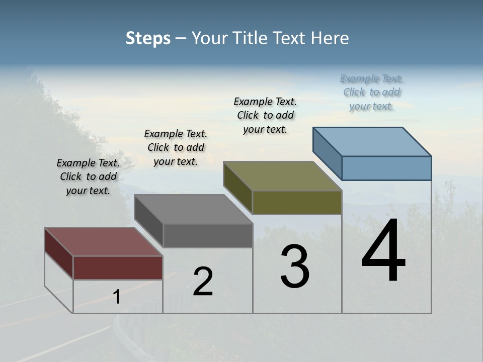 Mountains North Carolina Sky PowerPoint Template