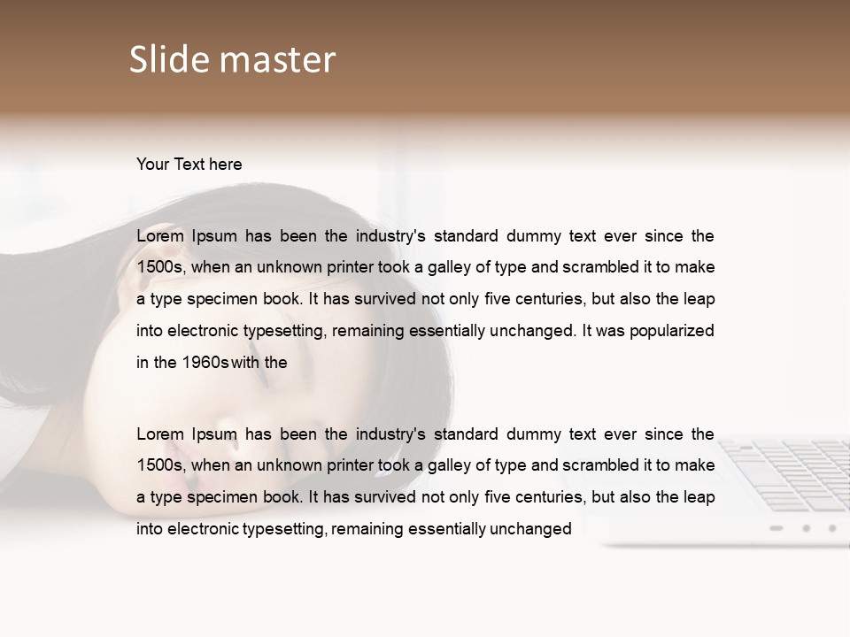Manager Office Professional PowerPoint Template