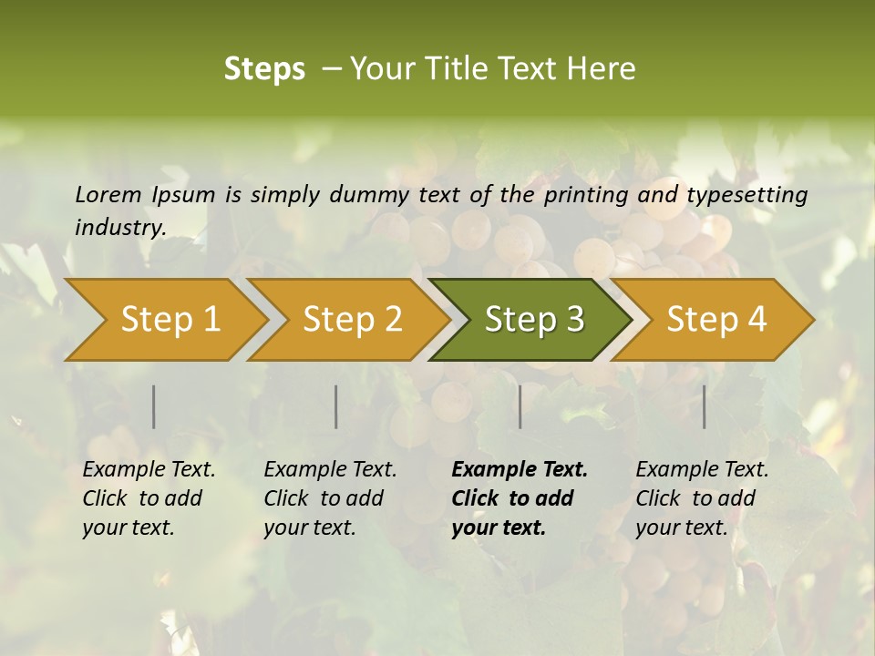 Juicy Sunny Tasty PowerPoint Template