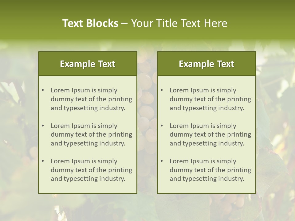 Juicy Sunny Tasty PowerPoint Template