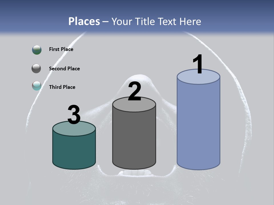 Look Boy Person PowerPoint Template