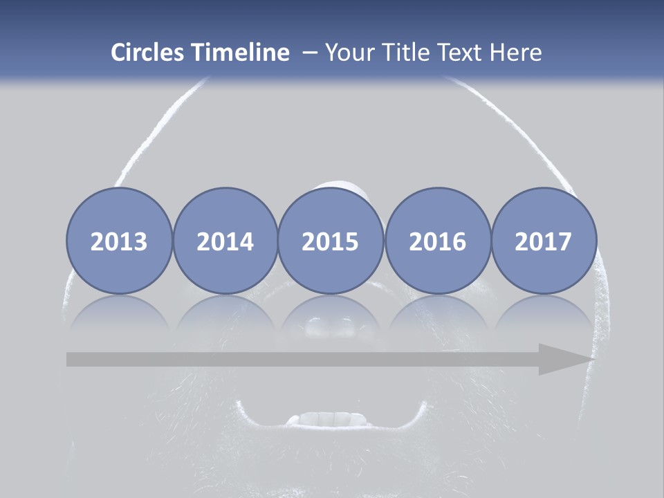 Look Boy Person PowerPoint Template