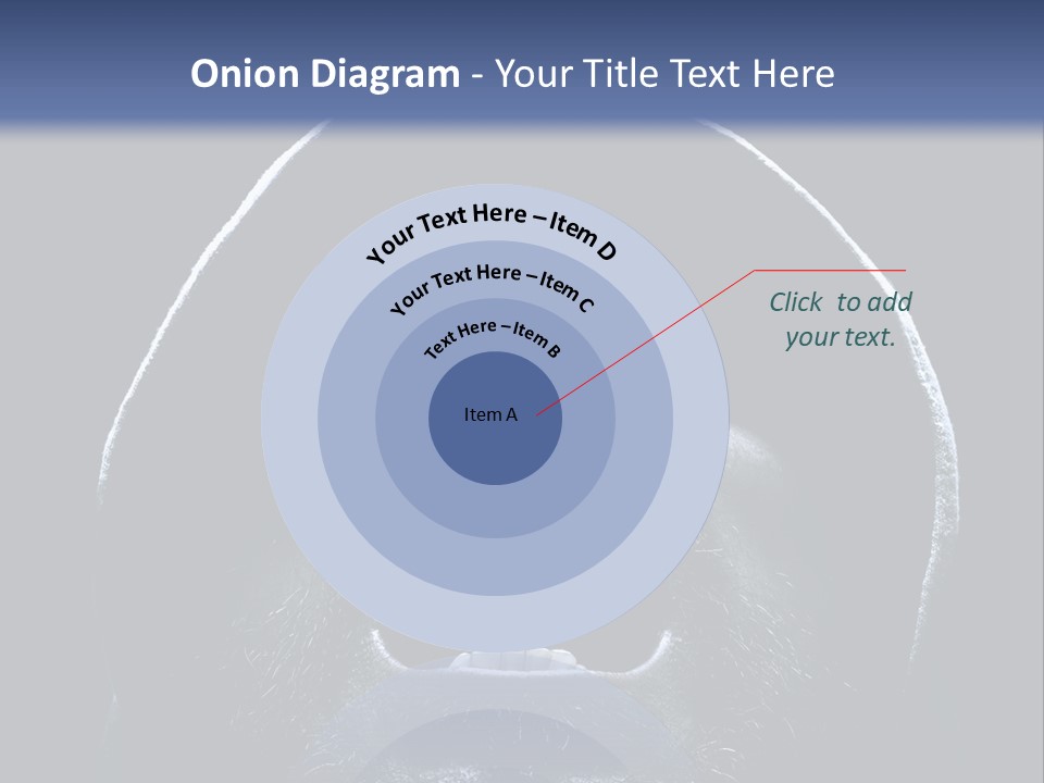 Look Boy Person PowerPoint Template