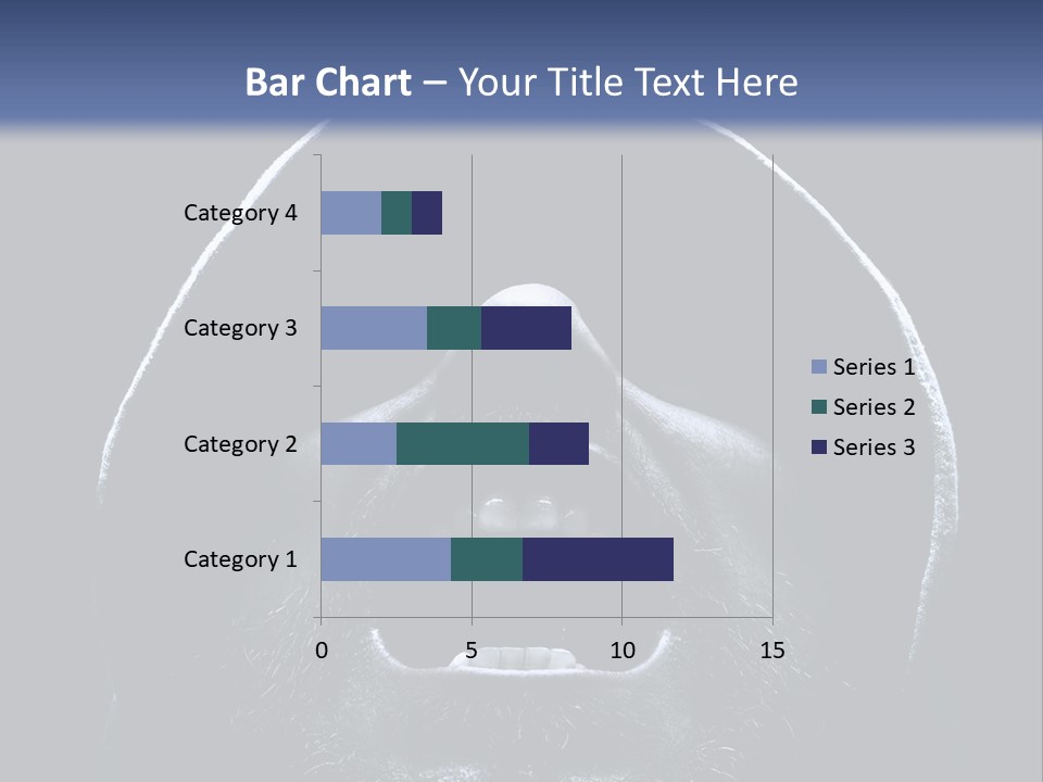 Look Boy Person PowerPoint Template