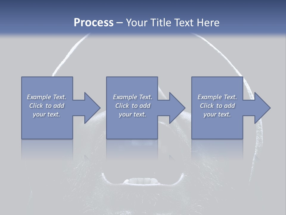 Look Boy Person PowerPoint Template