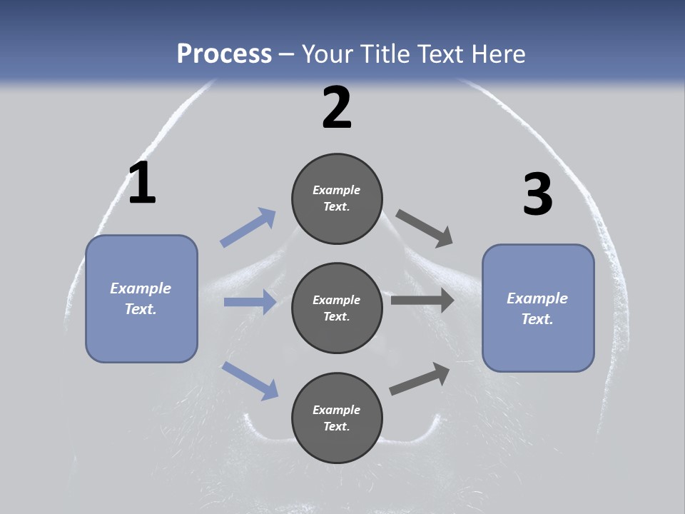 Look Boy Person PowerPoint Template