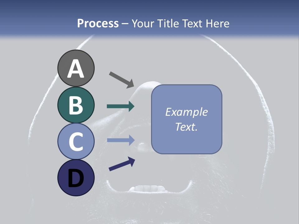 Look Boy Person PowerPoint Template