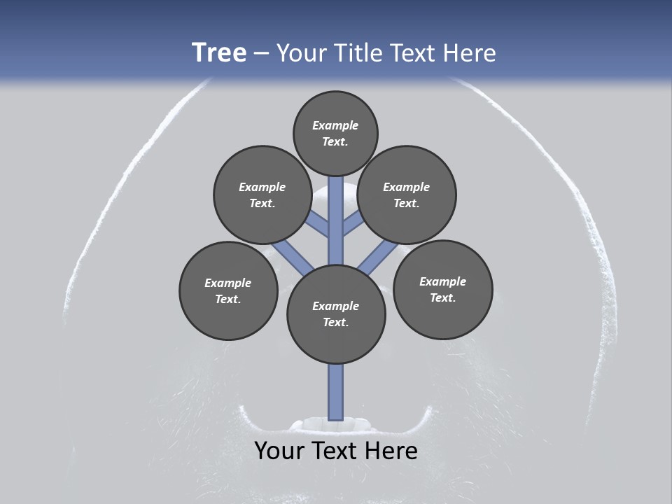 Look Boy Person PowerPoint Template