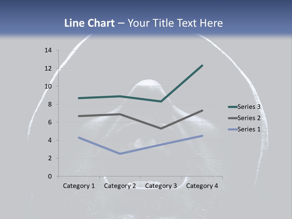 Look Boy Person PowerPoint Template