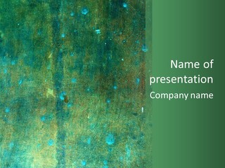 Metal Industry Brass PowerPoint Template