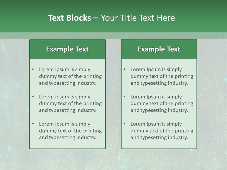 Metal Industry Brass PowerPoint Template