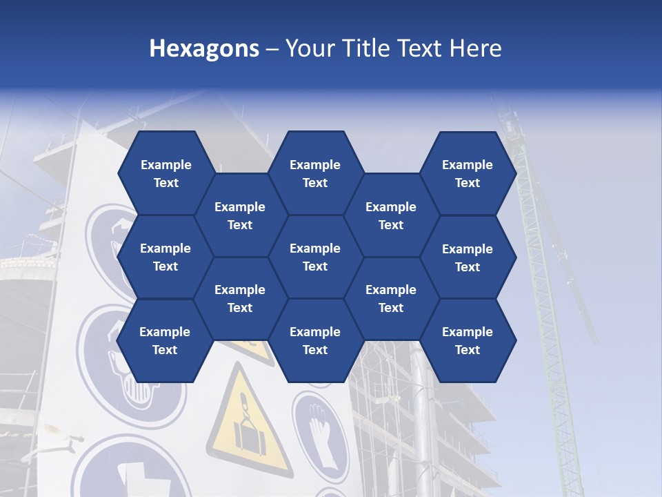 Signaling Industry Helmet PowerPoint Template