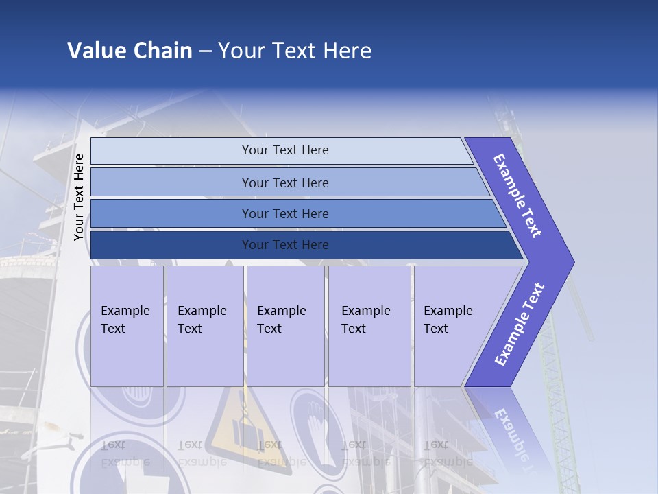 Signaling Industry Helmet PowerPoint Template