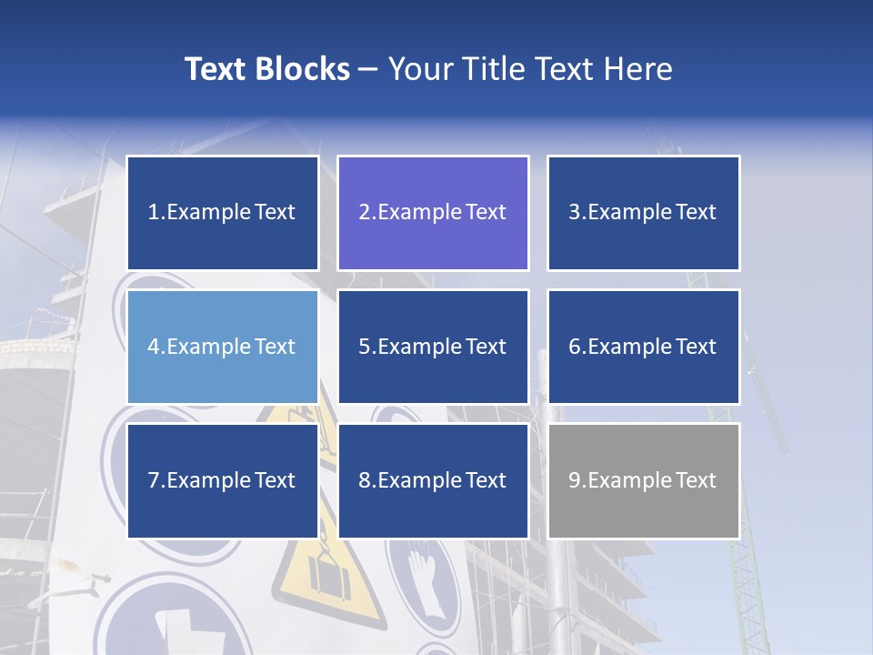 Signaling Industry Helmet PowerPoint Template