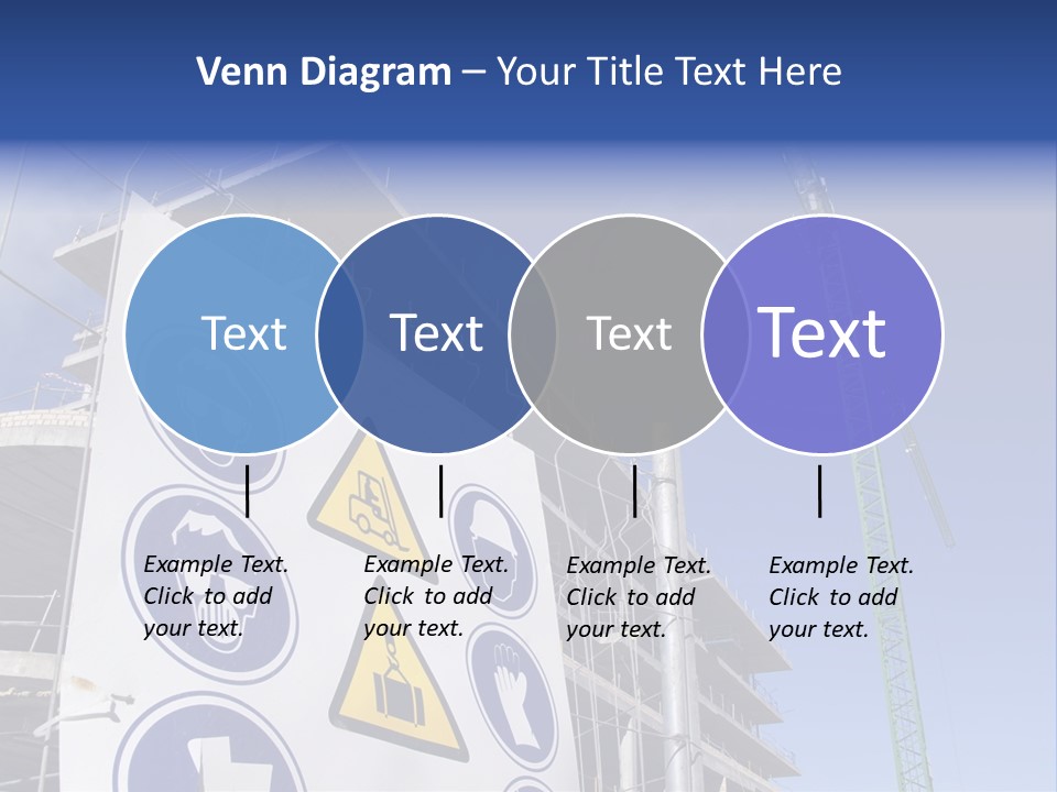 Signaling Industry Helmet PowerPoint Template