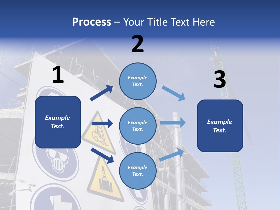 Signaling Industry Helmet PowerPoint Template