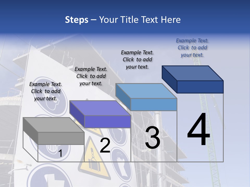 Signaling Industry Helmet PowerPoint Template