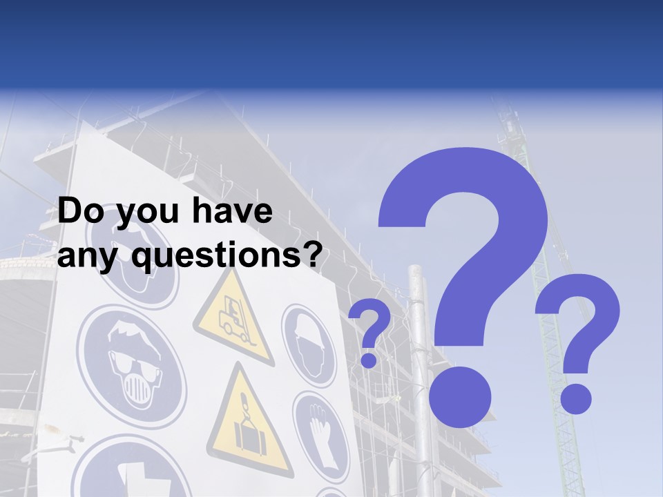 Signaling Industry Helmet PowerPoint Template