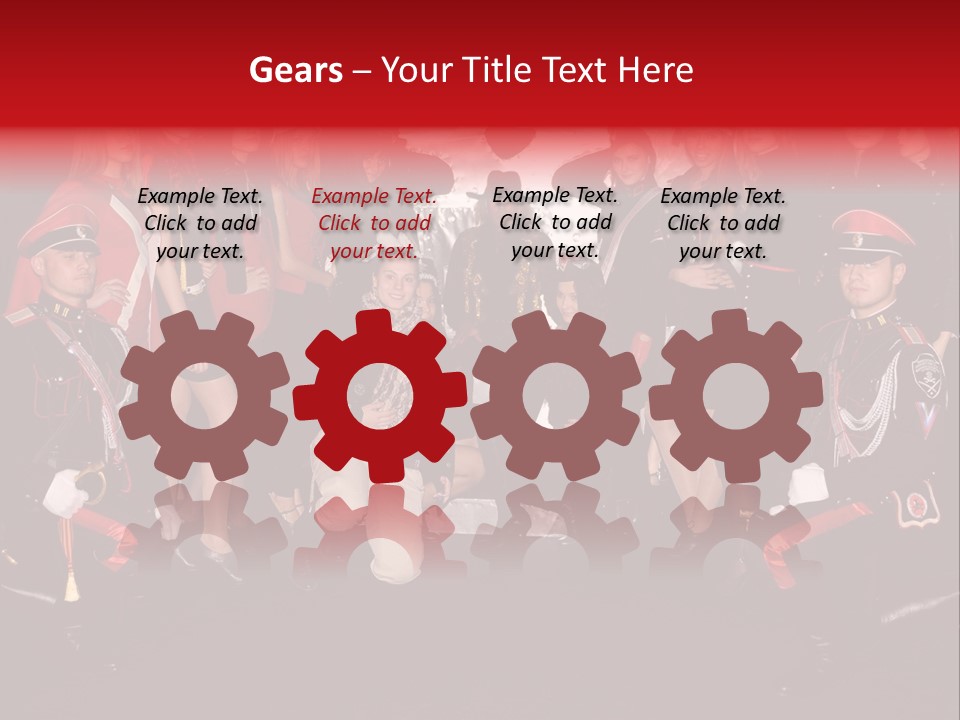 Backstage Fabric Collection PowerPoint Template