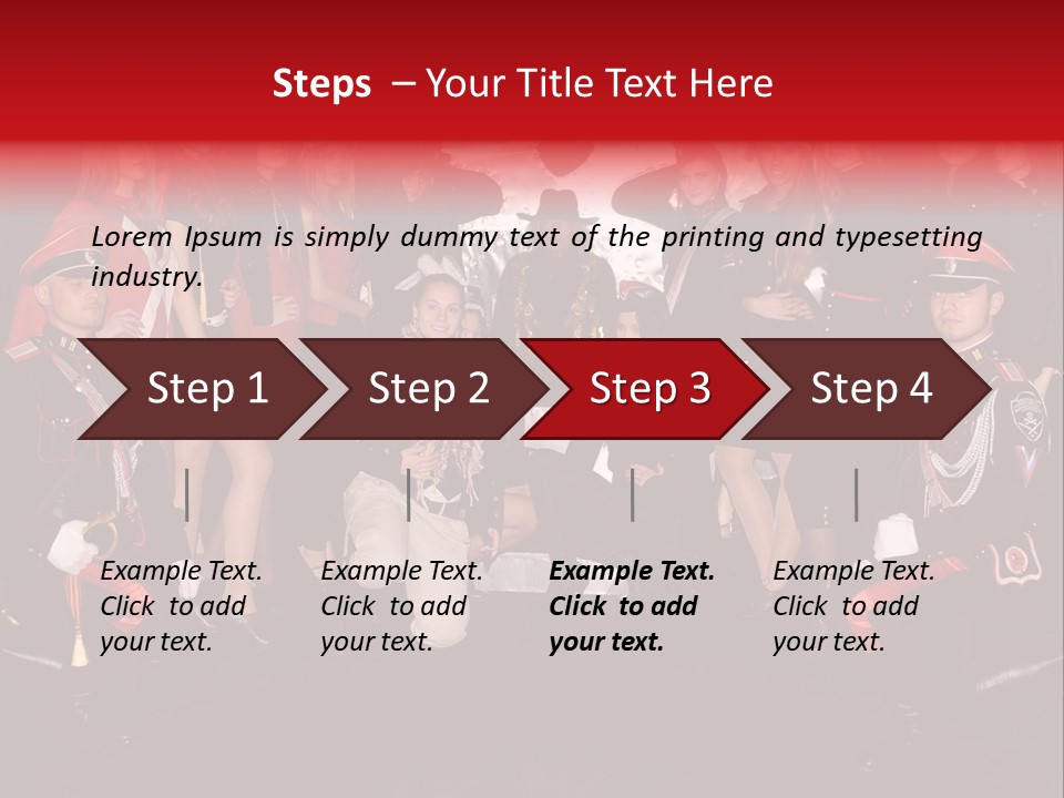 Backstage Fabric Collection PowerPoint Template