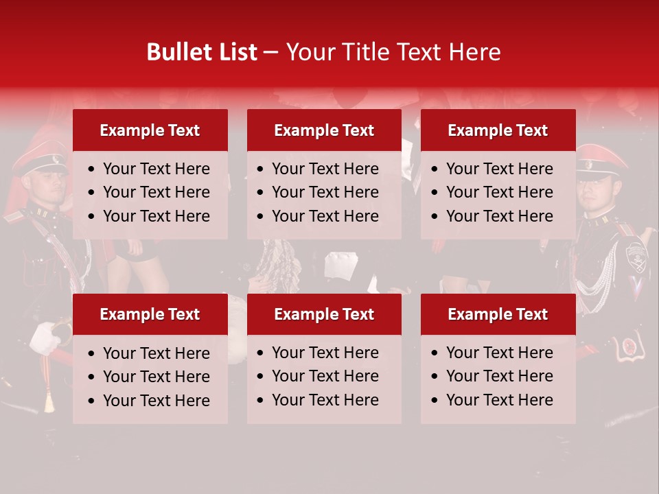 Backstage Fabric Collection PowerPoint Template