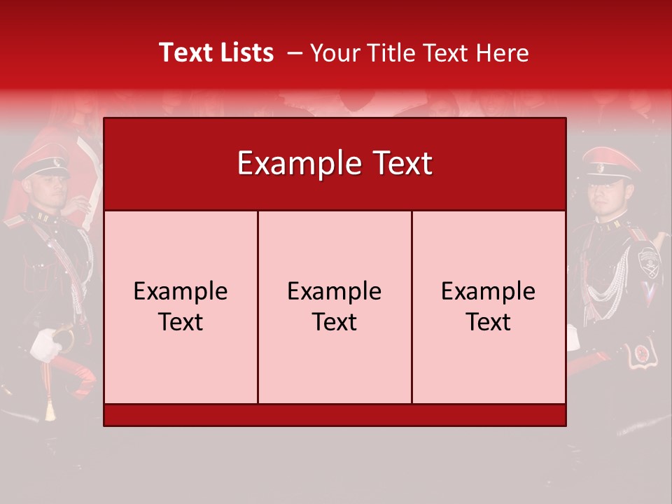 Backstage Fabric Collection PowerPoint Template