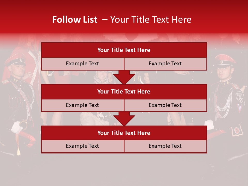 Backstage Fabric Collection PowerPoint Template