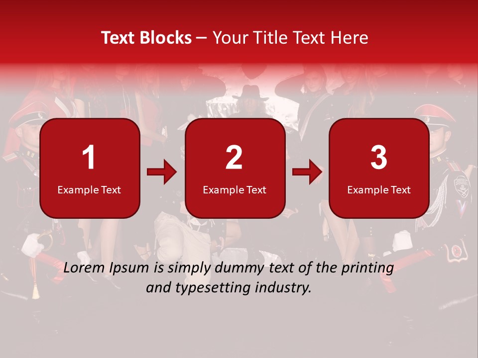 Backstage Fabric Collection PowerPoint Template