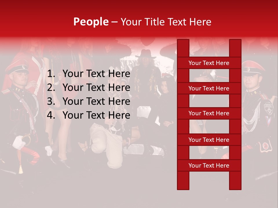 Backstage Fabric Collection PowerPoint Template