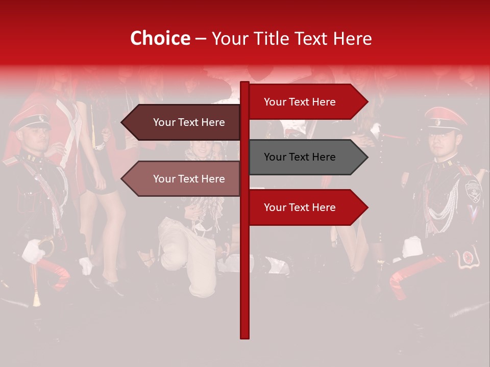 Backstage Fabric Collection PowerPoint Template