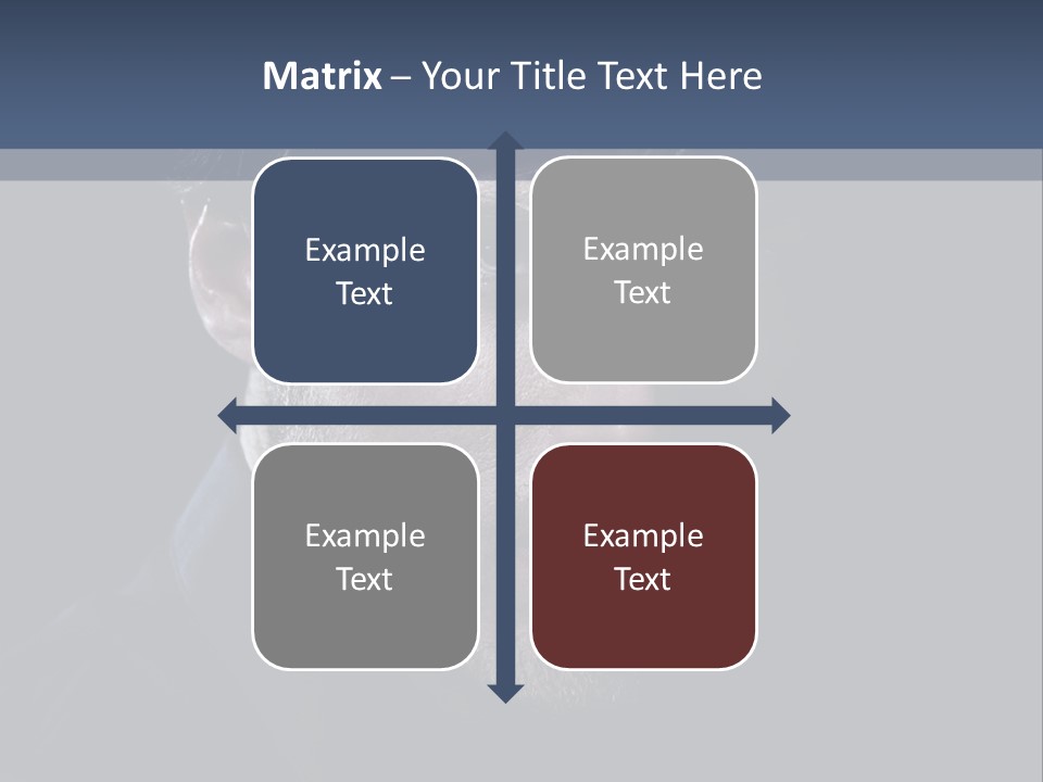 Beauty Beautiful Dark PowerPoint Template