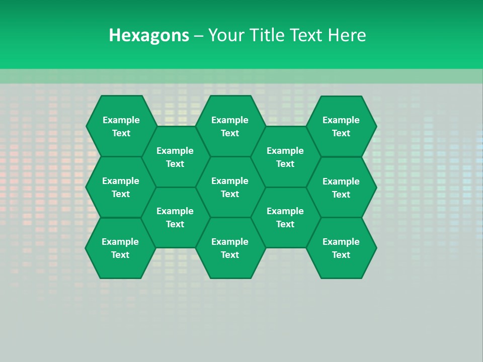 Graph Pattern Spectrum PowerPoint Template