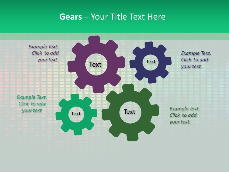 Graph Pattern Spectrum PowerPoint Template